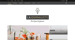 Desktop Screenshot of lajournaliste.com
