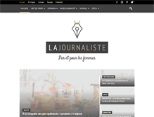 Tablet Screenshot of lajournaliste.com